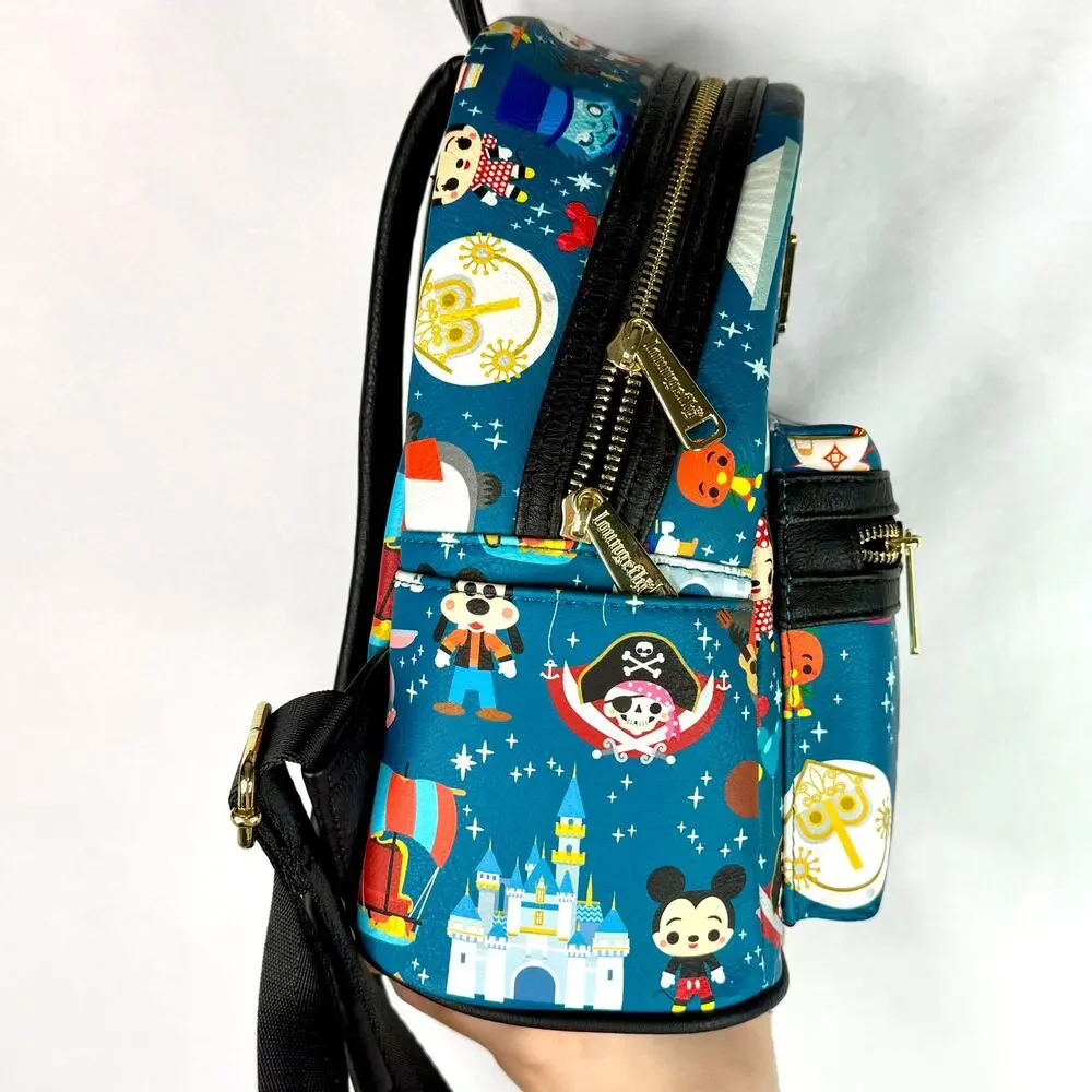Loungefly x Disney Parks Chibi Characters Mini Backpack